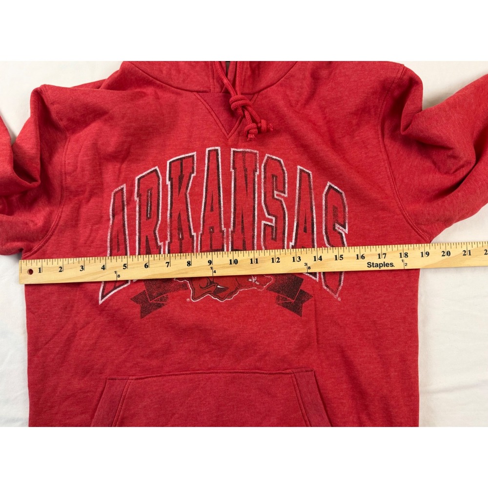 Arkansas Razorbacks Graphic x Rivalry Threads Sweatshirt Mens Small Red - Picture 3 of 10